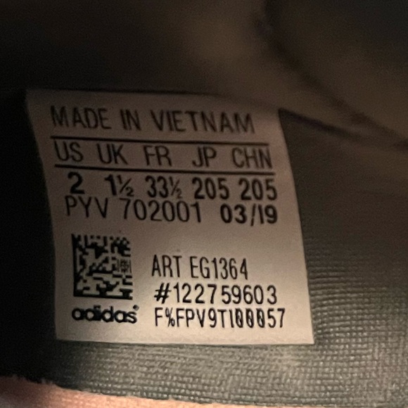 Adidas Lite Racer Adapt Girls Kids Slip On Shoes Sz 2 - Picture 3 of 5